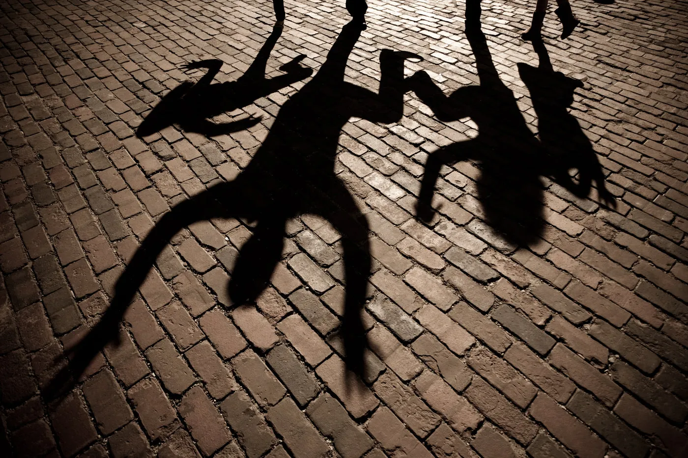 Family Jump Shadow